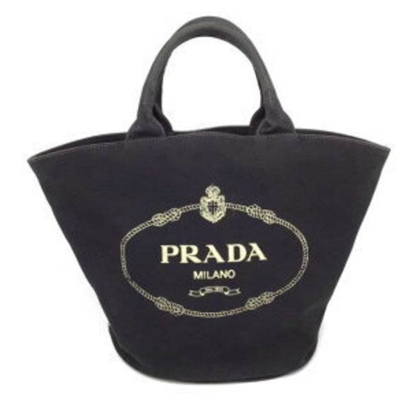 PRADA Canapa Handbag - Picture 1 of 7